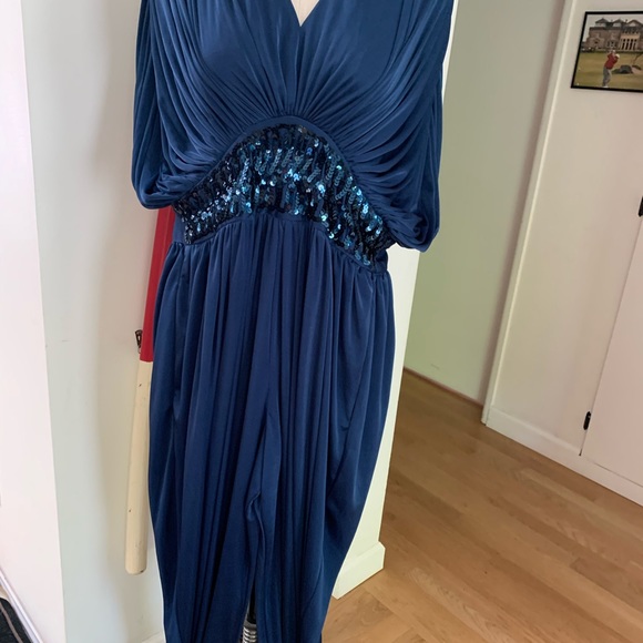 Lizzy & Johnny by lucero 70’s-80’s Lycra jumpsuit - Picture 2 of 7